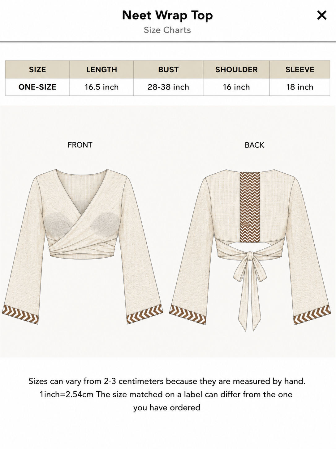 Neet Wrap Top
